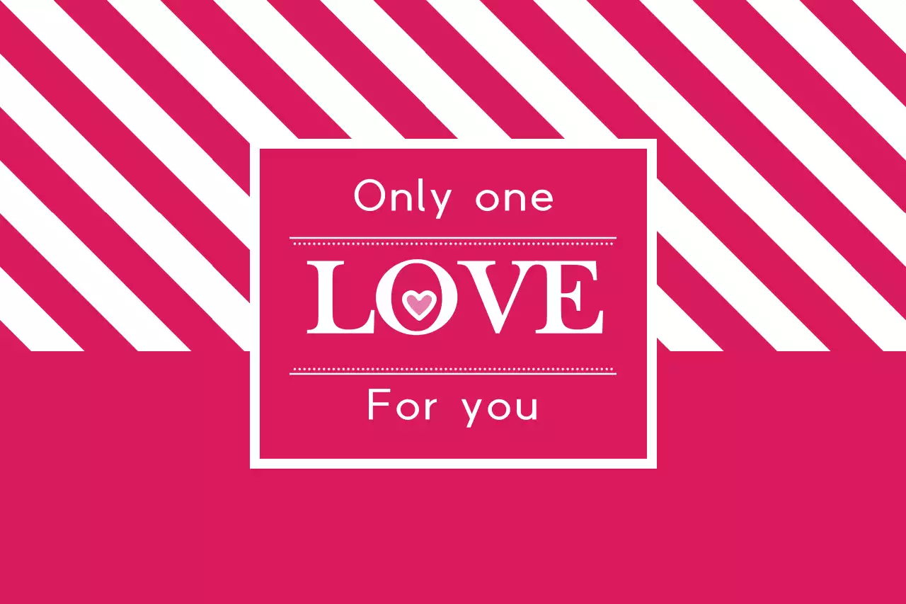 Pink Simple Love Invitation Banner