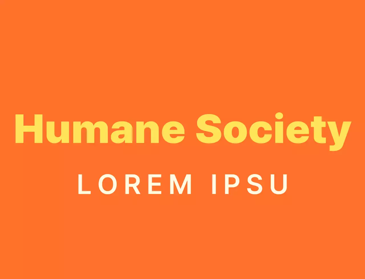 Gaya logo simbol berbentuk hati yang sederhana dengan warna oranye dan kuning cerah Organisasi pusat relawan