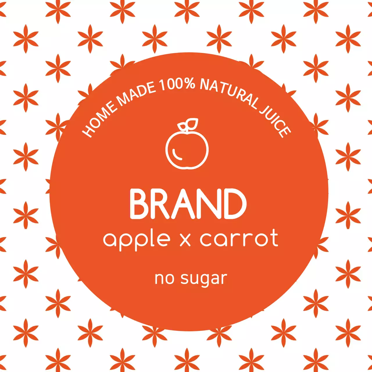 Label jus buah dan sayuran