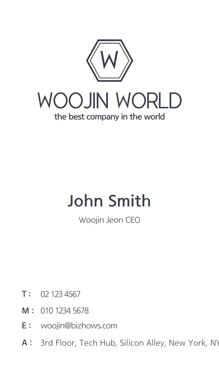 danh thiếp công ty