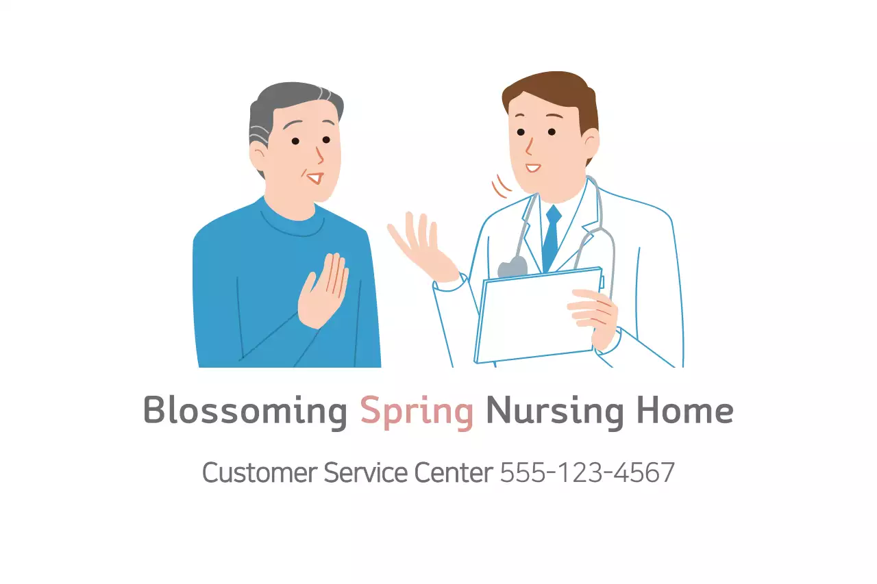 Blue Simple Nursing Announcement Banner