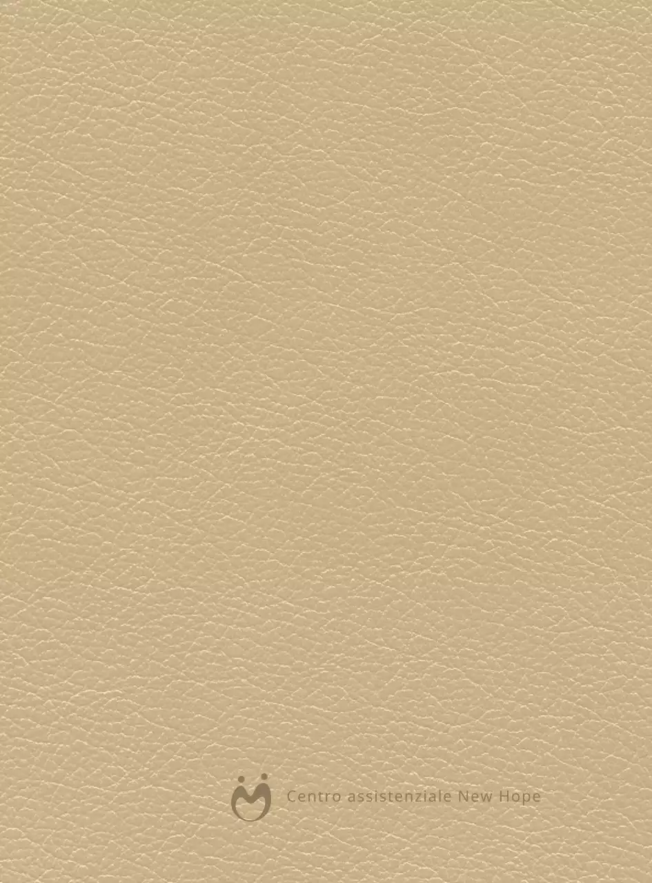 Agenda con nome e logo del centro benessere