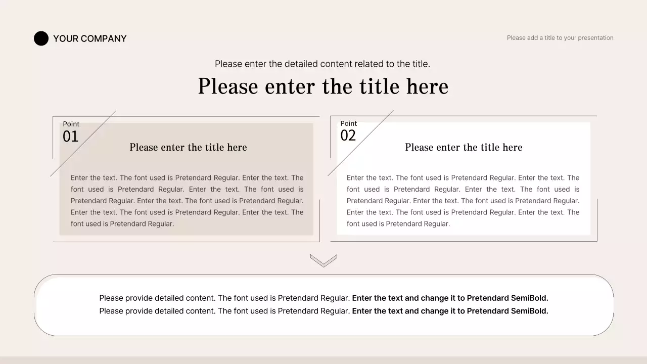 Beige Minimalist Business Report Presentation