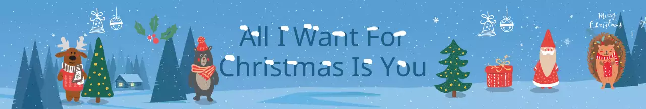 Azul Ilustração inverno Fofo Natal