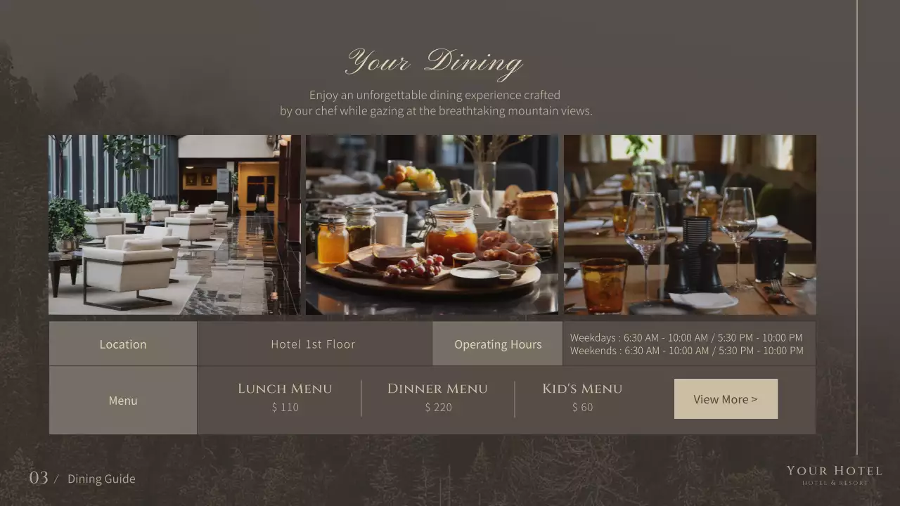 Beige Elegant Hotel Promotion Presentation