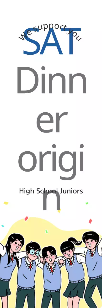 Banner de evento de animação branca Sat