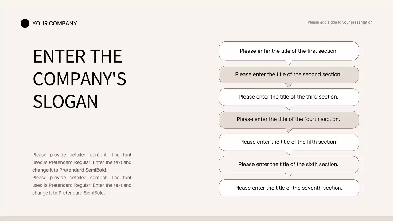 Beige Minimalist Business Report Presentation