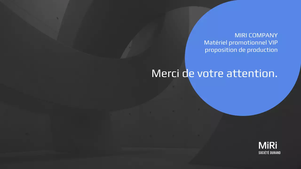 Proposition d'une pièce promotionnelle VIP de couleur bleue