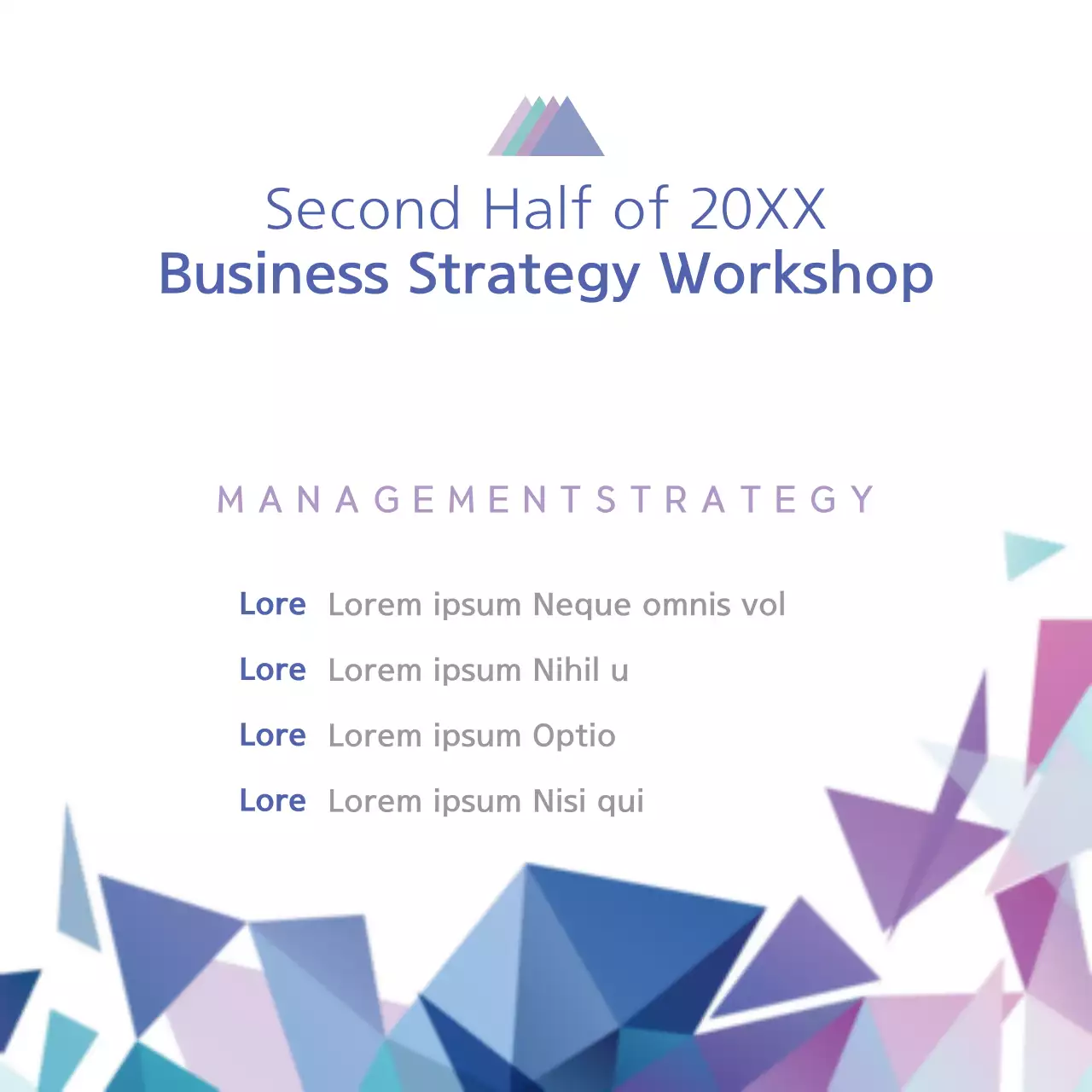 Blue Modern Business Workshop Announcement Banner