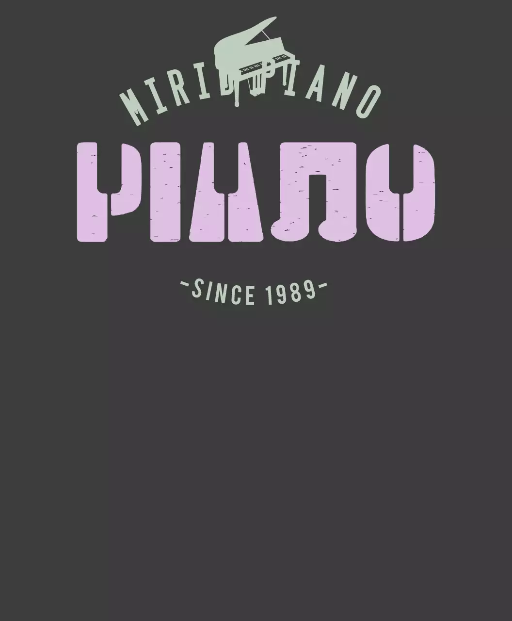 T-Shirt Kelompok Sekolah Piano
