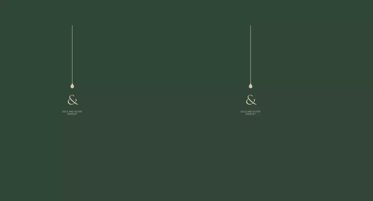 Green Jewelry Shopping Bag