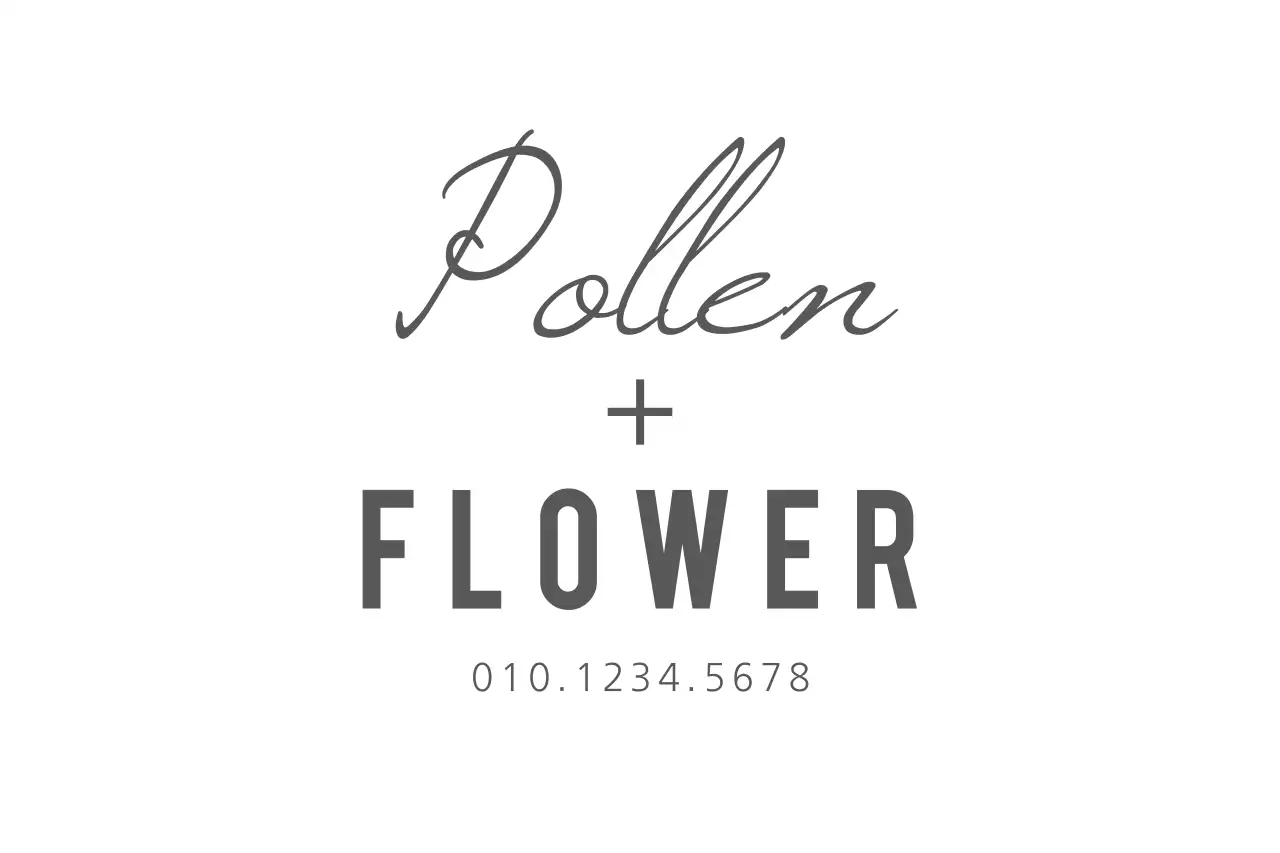 Grey Minimalist Business Card Banner