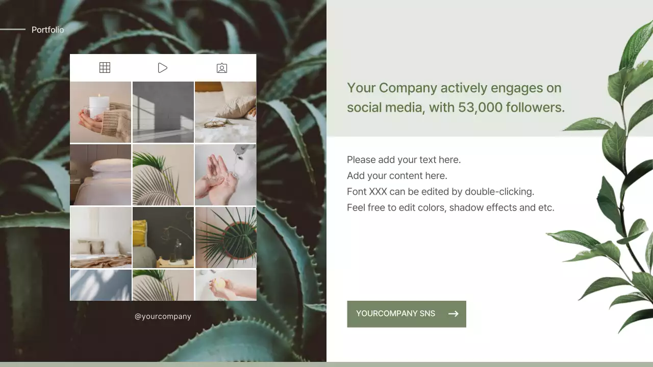 Green Minimal Soap Promotion Presentation