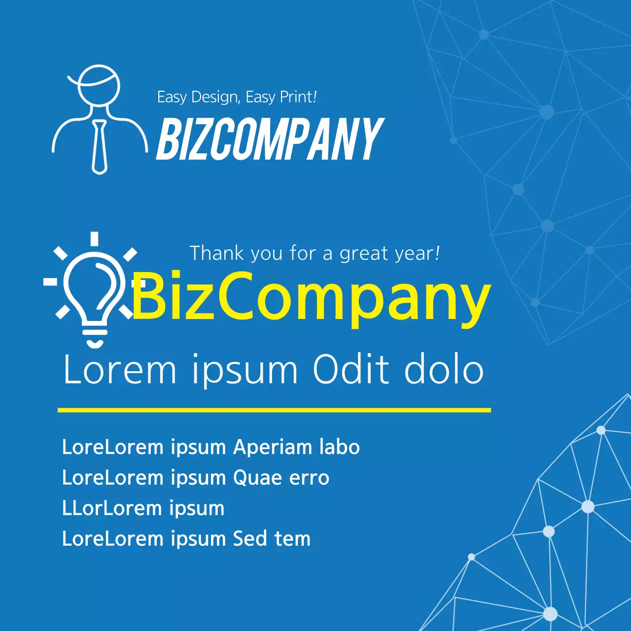 Blue Modern Business Promotion Banner