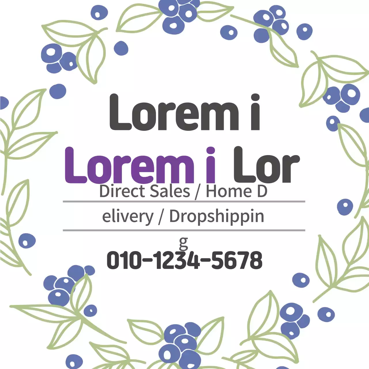 Purple illustration watercolor produce farm