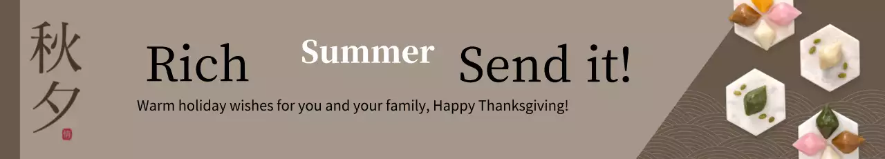 Obon holiday greetings