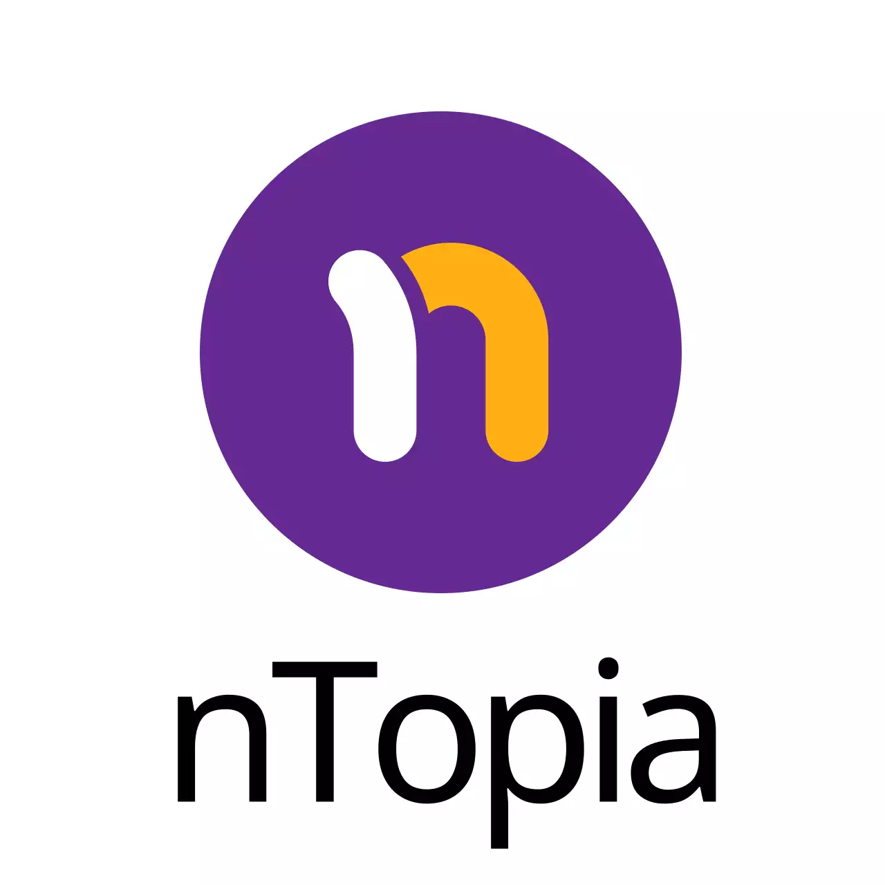 Purple Modern Design Logo