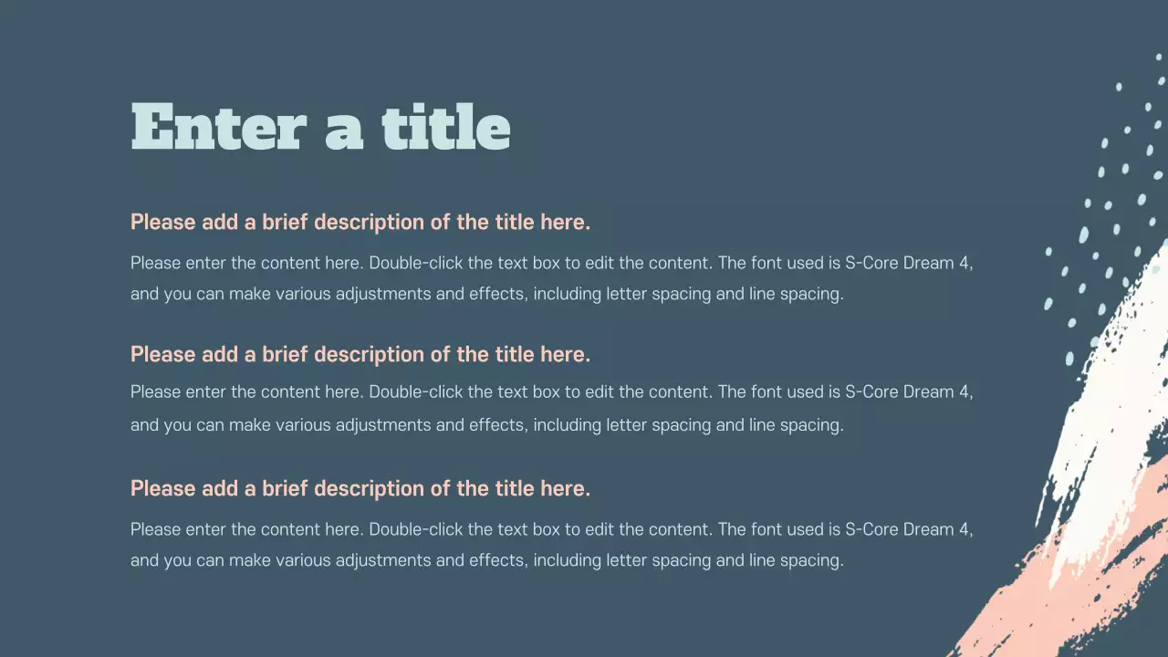 Blue Modern Fashion Presentation