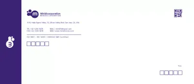 Purple Logo Clean Business