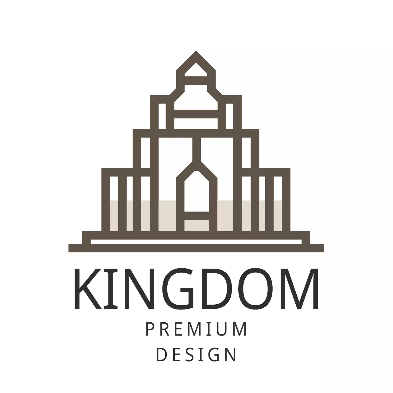 Brown Minimal Design Business Logo