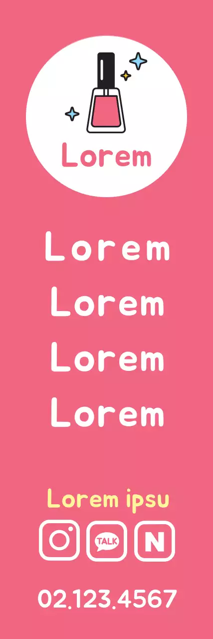 Banner de promoção de beleza da moda rosa