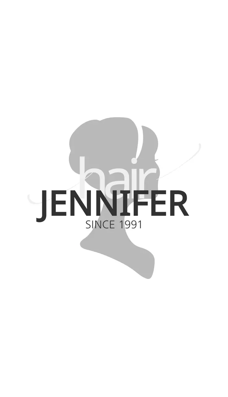 Cartão de visita de cabelo cinza minimalista