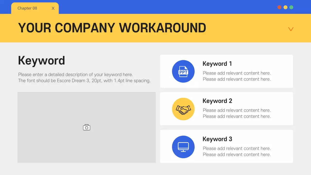 Blue Modern Kit Promotion Presentation