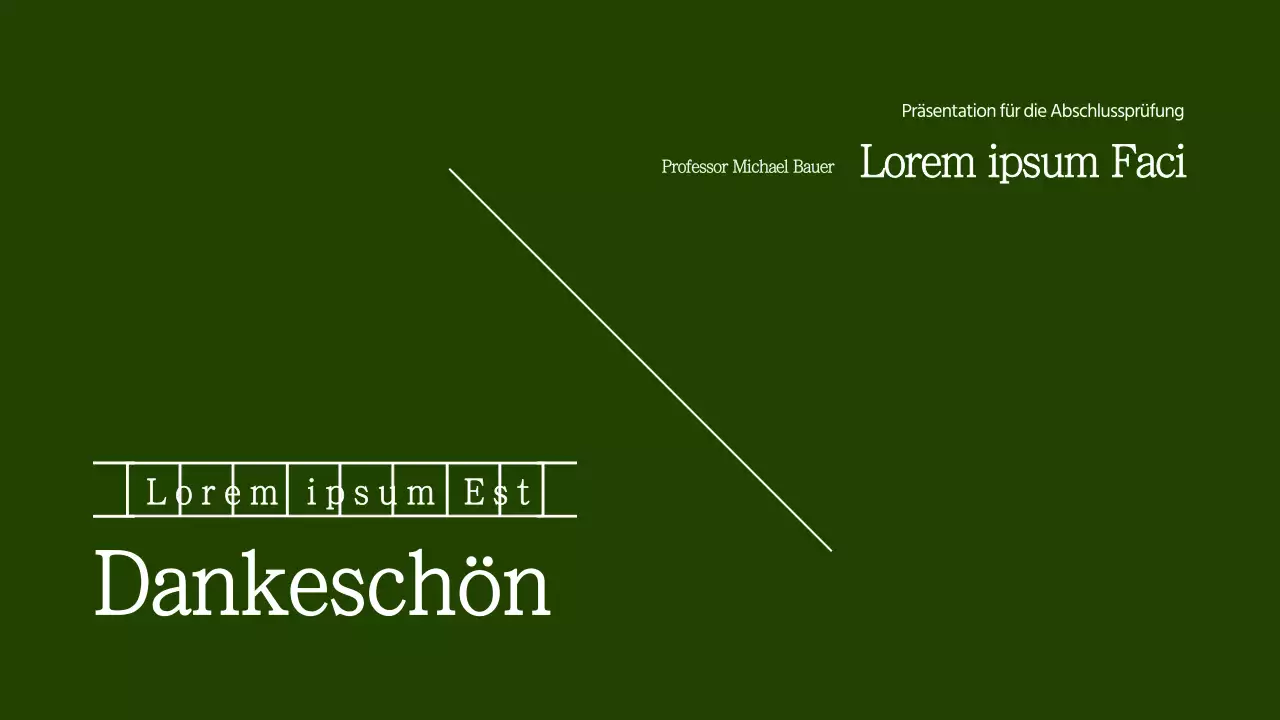 Grünes Manuskriptpapier