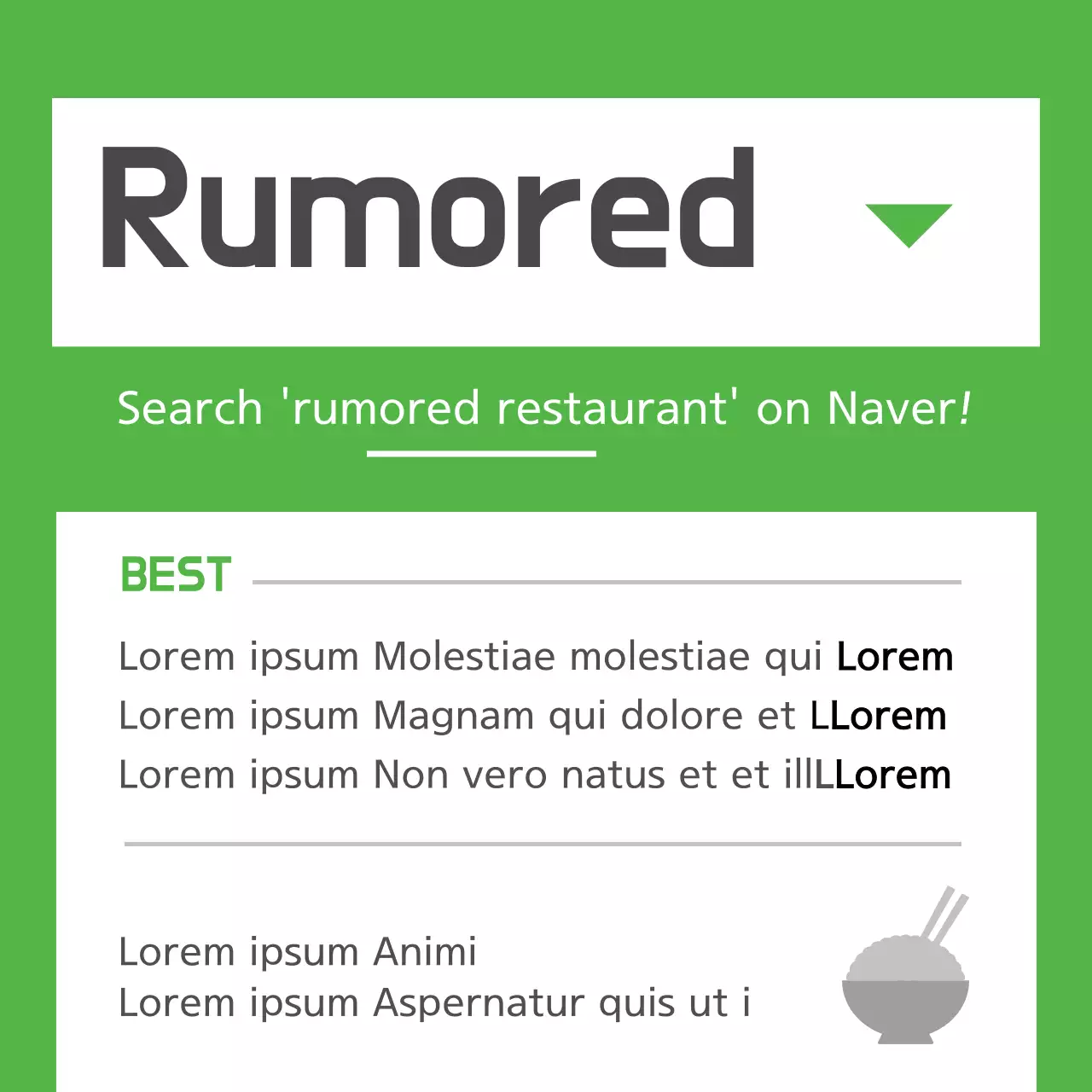 Green Modern Restaurant Advertisement Banner