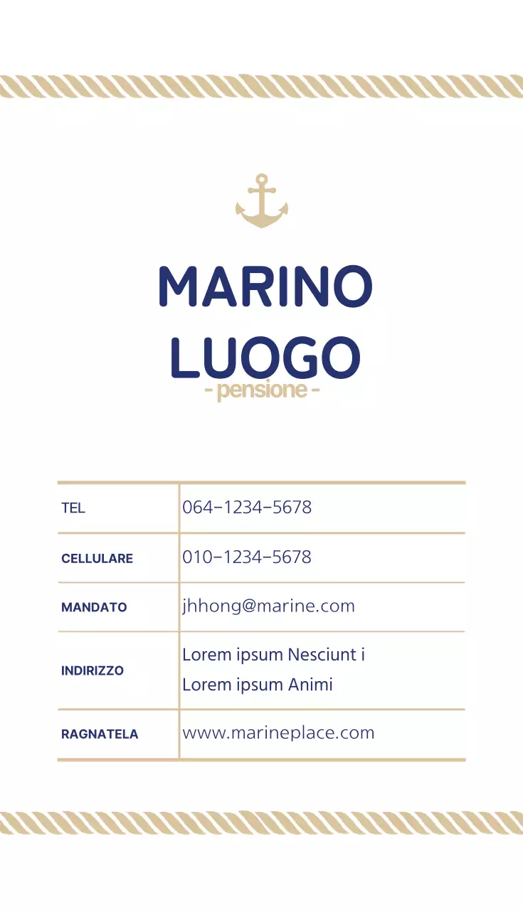 Luogo marino