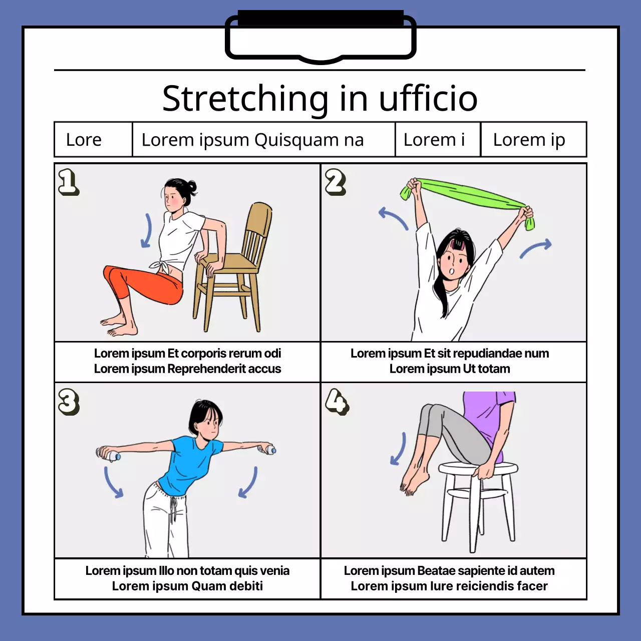 Blue Report Feeling Spring Fever Stretch