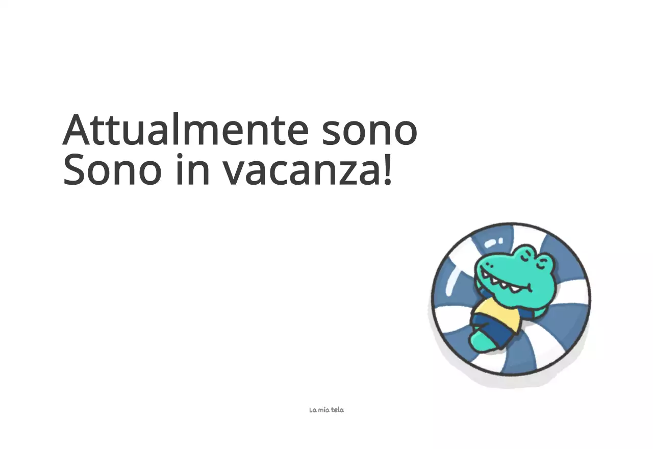 Un calendario con un simpatico concetto di illustrazione di Argo