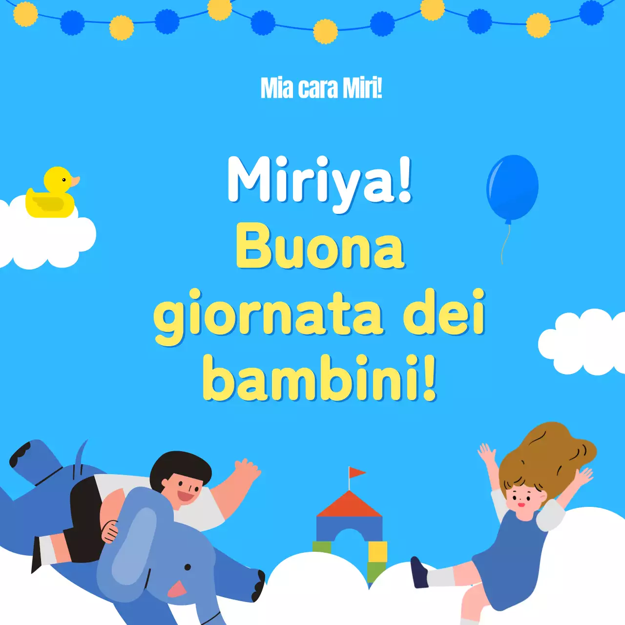 bluGiornata dei bambiniDesign