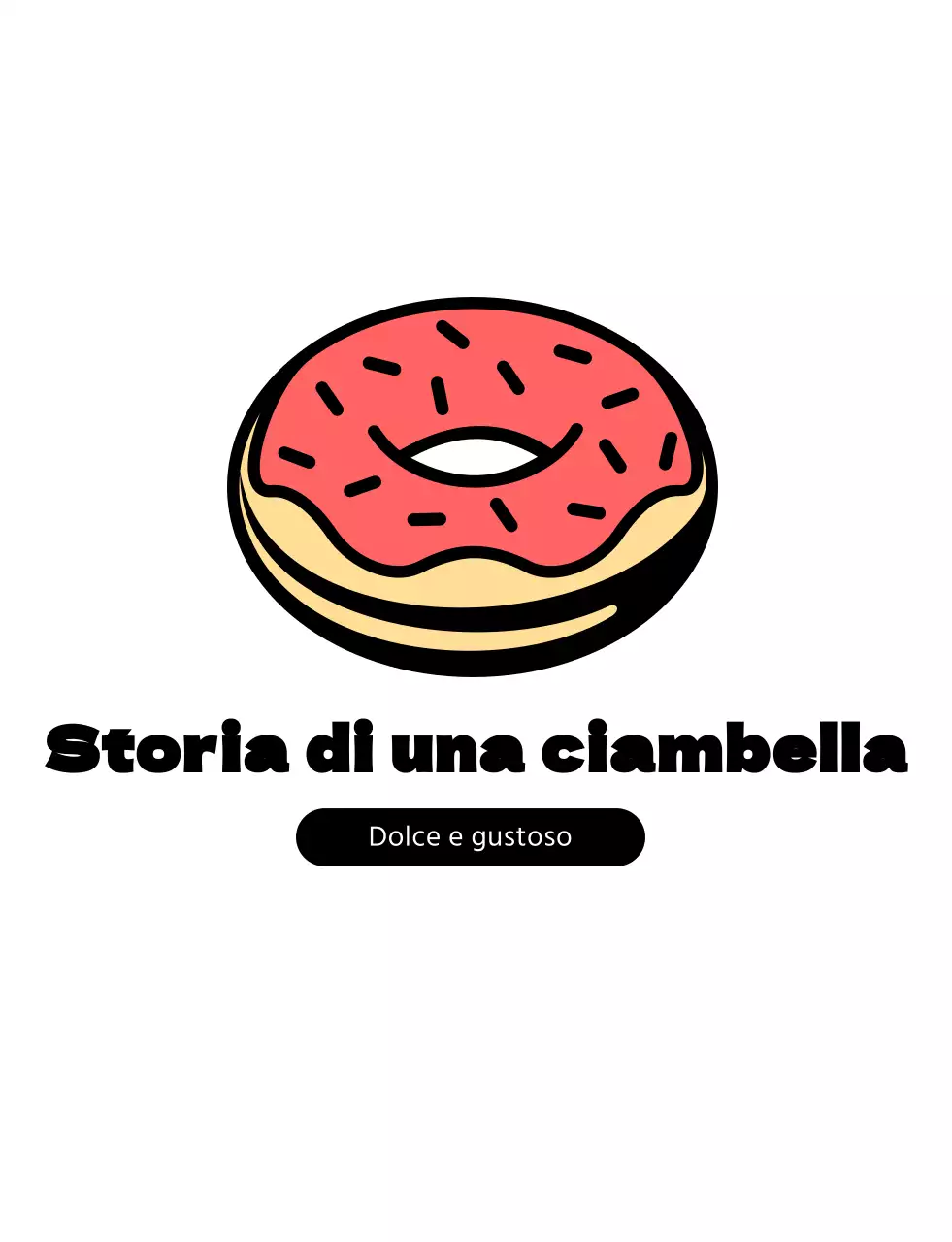 Maglietta del negozio di ciambelle
