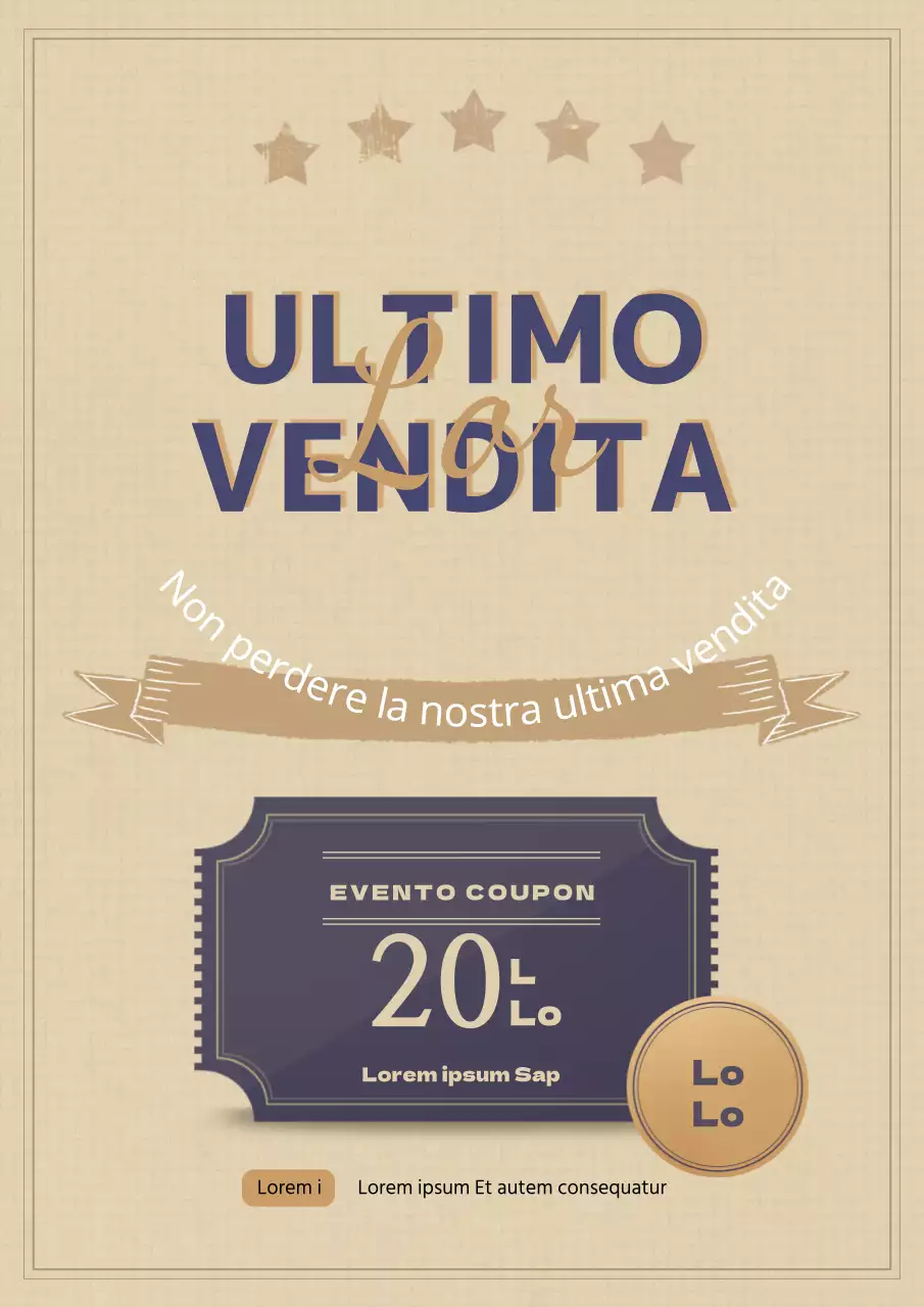 Eventi di vendita di coupon