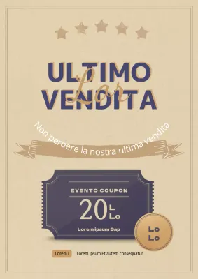 Eventi di vendita di coupon