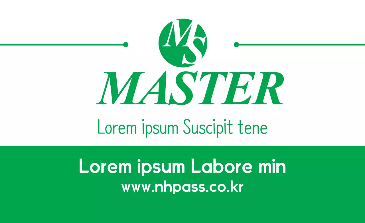 Banner de promoção de serviço profissional verde