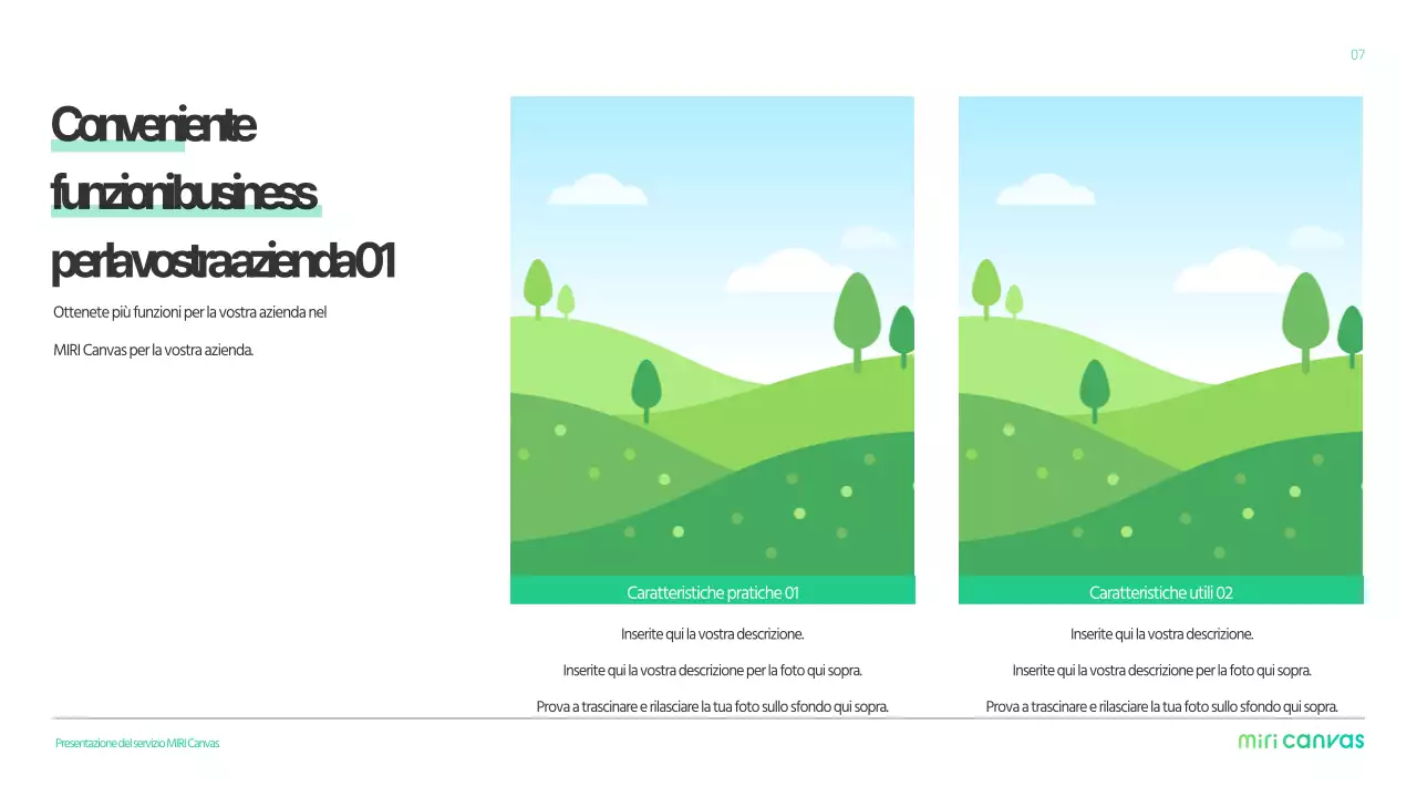 Profilo aziendale semplice