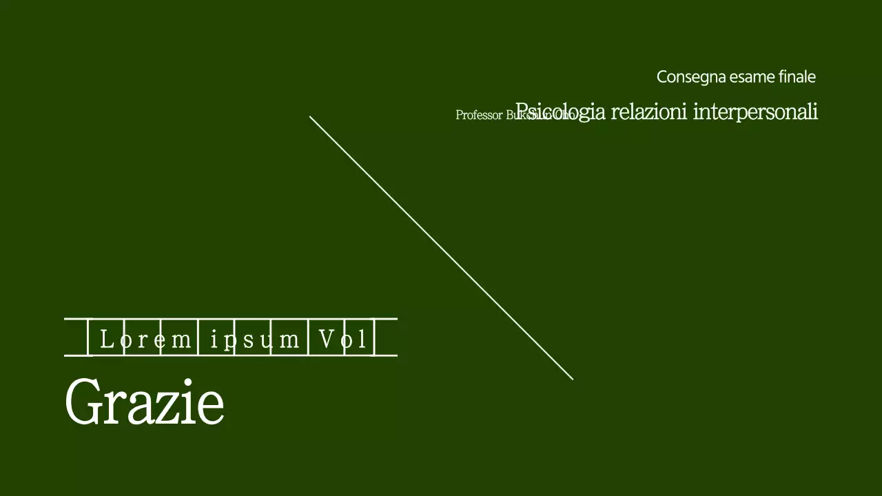 Carta manoscritta verde