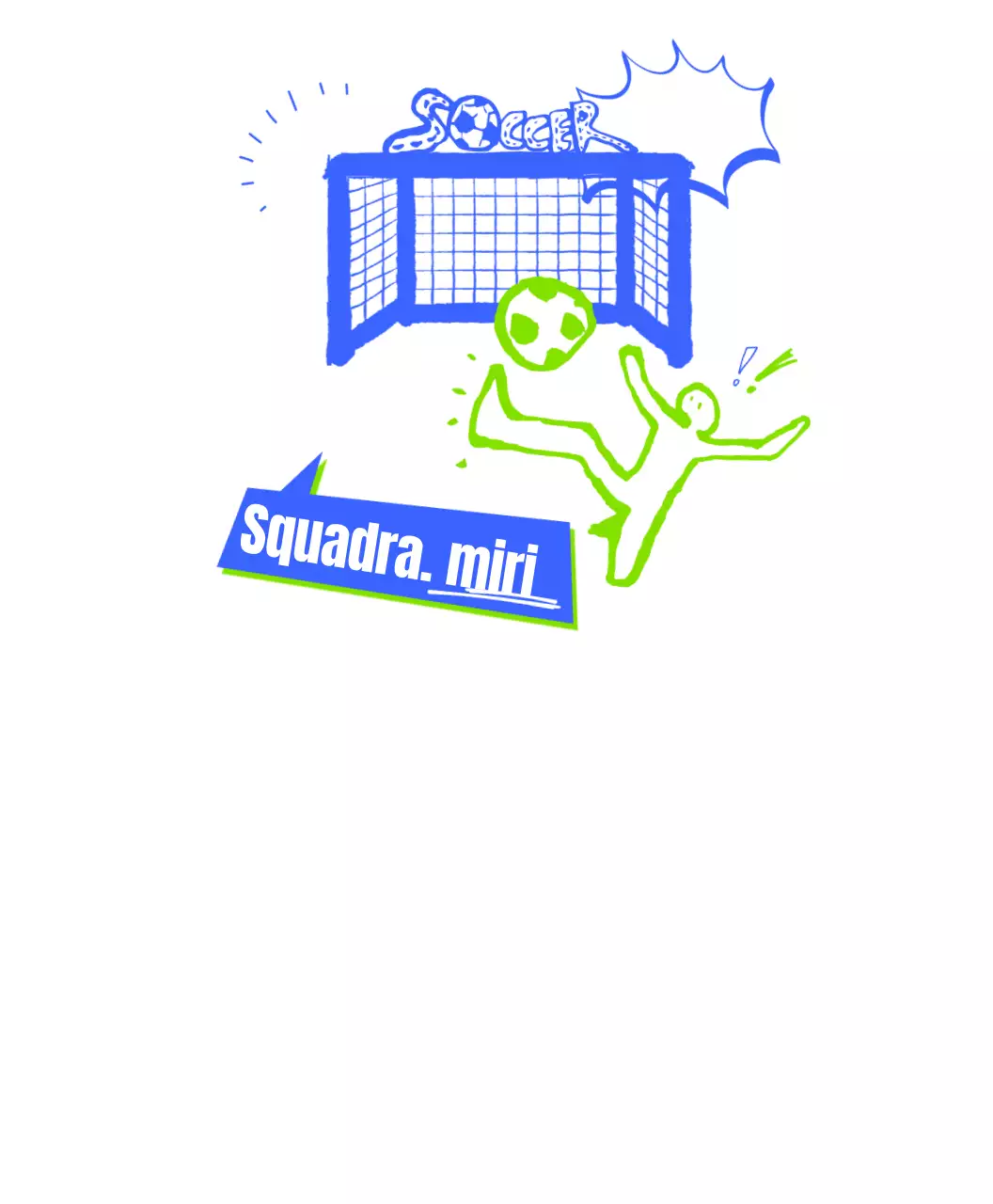 Maglietta di una squadra di calcio con graffiti disegnati in modo crudo