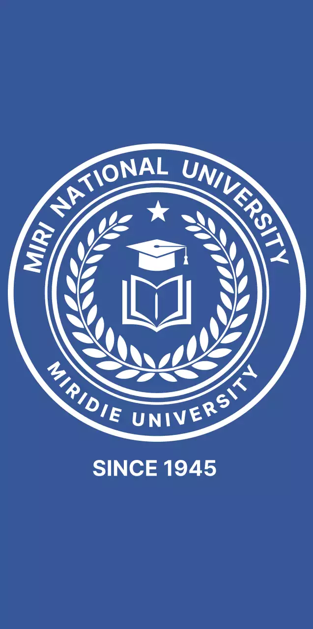 School memorabilia with blue and white university symbols