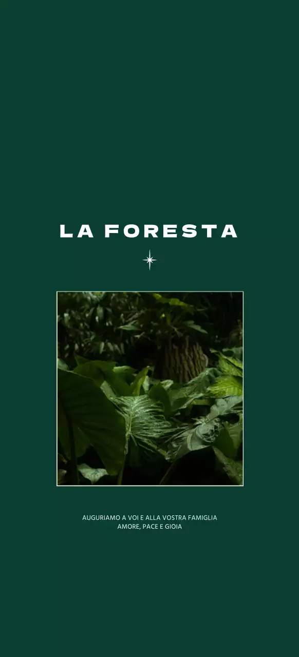 Cornice sentimentale in verde e bianco per regali personalizzati