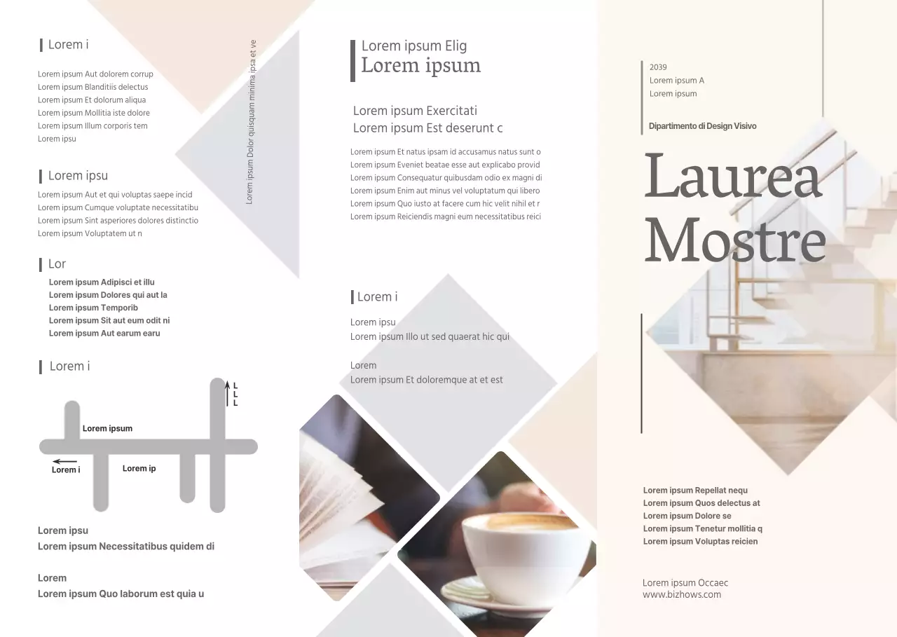 Informazioni sulle mostre di laurea in stile moderno