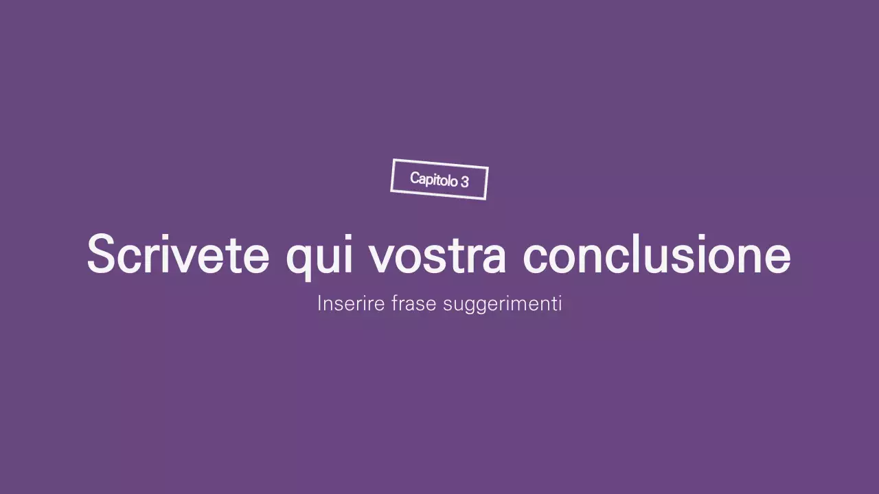 Presentazioni più pulite