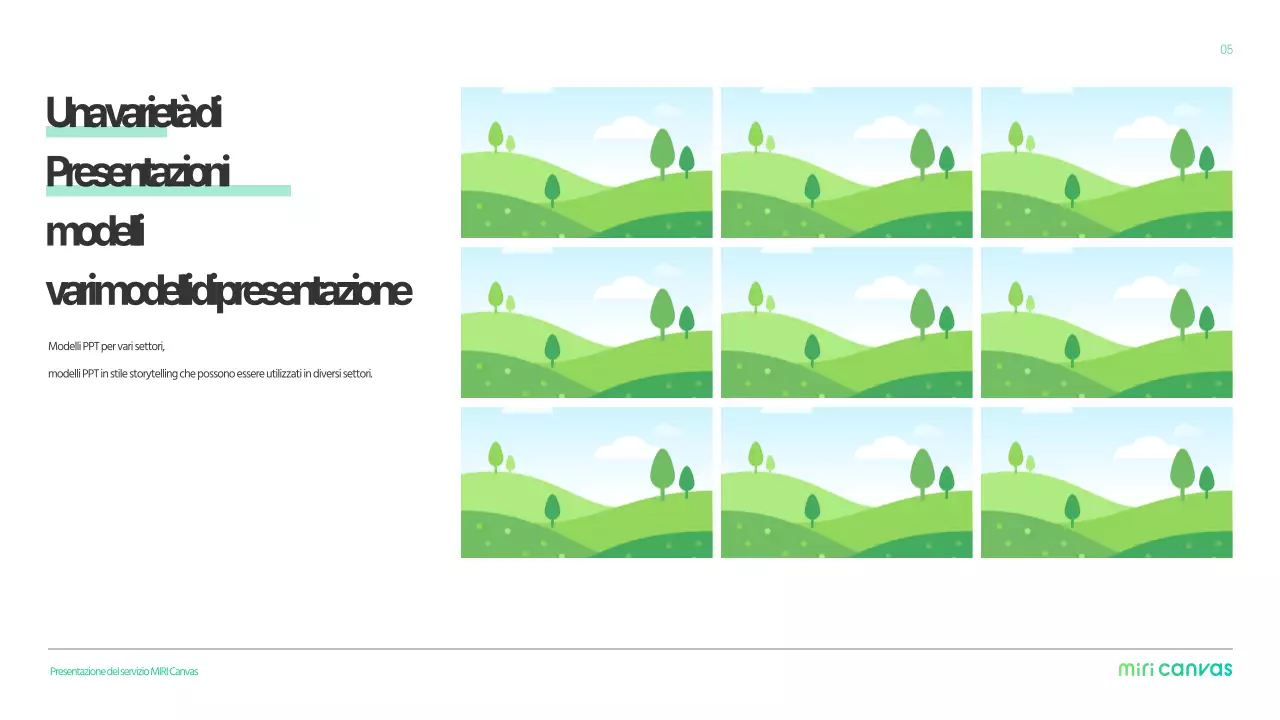 Profilo aziendale semplice