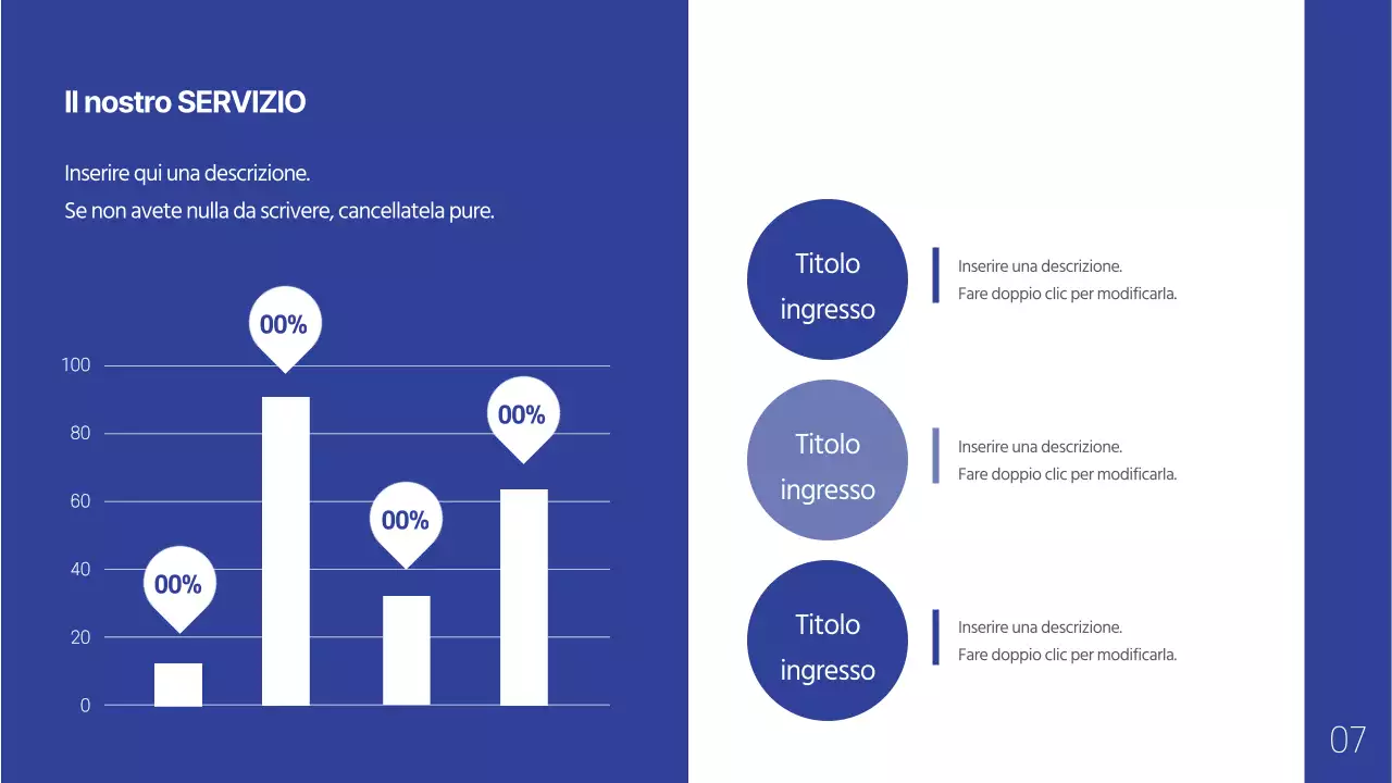 Profilo aziendale semplice