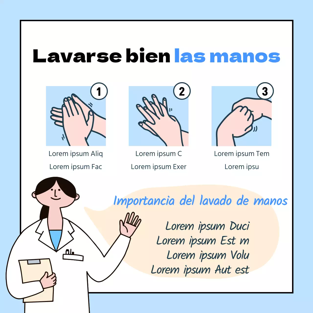 Manos limpias CardNews