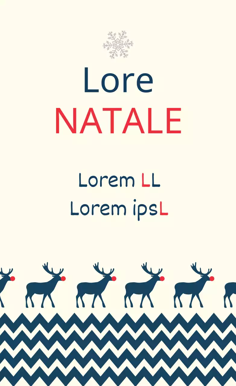 Etichette di auguri natalizi illustrate in blu navy avorio