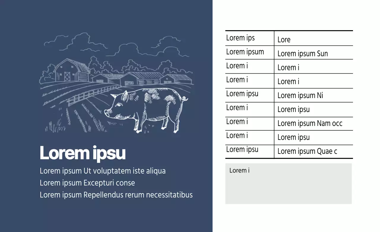 Etichetta illustrata della fattoria della Marina Militare