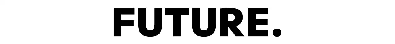 Gaya logo teks modern sederhana dalam warna hitam dan putih untuk promosi perusahaan